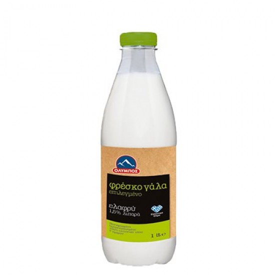 ΟΛΥΜΠΟΣ 1L ΦΡΕΣΚΟ ΓΑΛΑ ΕΠΙΛΕΓΜΕΝΟ ΕΛΑΦΡΥ