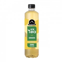 ΟΛΥΜΠΟΣ 500ML ΠΡΑΣΙΝΟ ΤΣΑΙ ZERO ΛΕΜΟΝΙ / PET