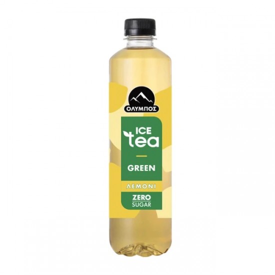ΟΛΥΜΠΟΣ 500ML ΠΡΑΣΙΝΟ ΤΣΑΙ ZERO ΛΕΜΟΝΙ / PET
