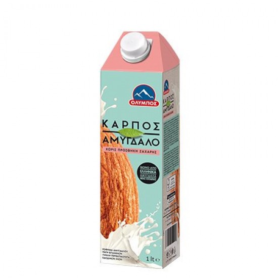 ΟΛΥΜΠΟΣ 1L ΧΩΡ. ΓΛΟΥΤΕΝΗ ΡΟΦΗΜΑ ΑΜΥΓΔΑΛΟΥ ΧΩΡΙΣ ΖΑΧΑΡΗ