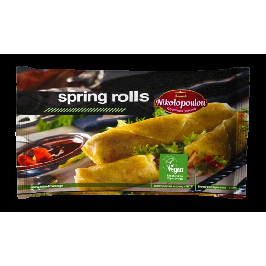 ΝΙΚΟΛΟΠΟΥΛΟΥ 360G/ 8-ΤΜΧ SPRING ROLLS ΛΑΧΑΝ ΚΤΨ