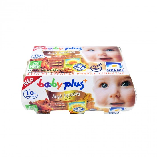ΧΡΥΣΑ ΑΥΓΑ 6-ΤΜΧ BABY PLUS ΑΧΥΡΩΝΑ