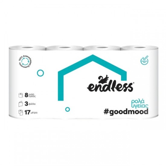 ENDLESS GOODMOOD 8-ΤΜΧ ΥΓΕΙΑΣ 3-ΦΥΛΛΑ 85G /680G
