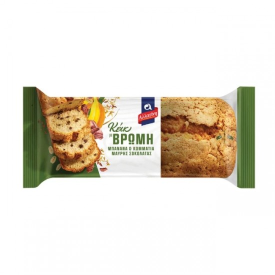 ΑΛΛΑΤΙΝΗ 375G ΚΕΙΚ ΒΡΩΜΗΣ ΜΠΑΝΑΝΑ & ΣΟΚΟΛΑΤΑ