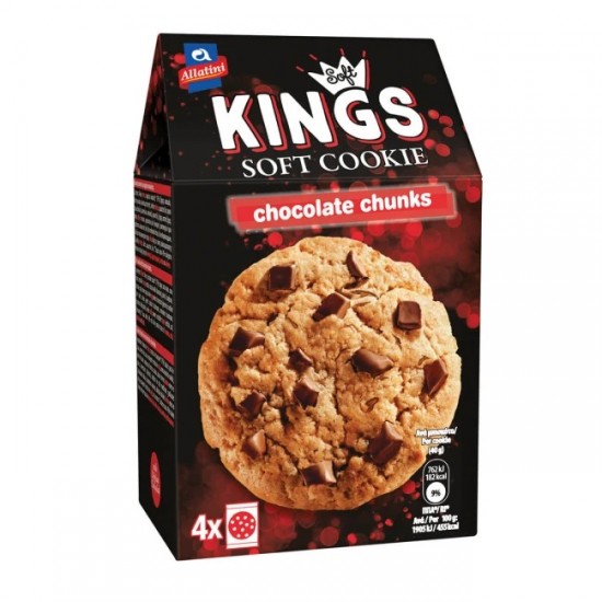 ΑΛΛΑΤΙΝΗ 160G SOFT KINGS COOKIE CHOCO