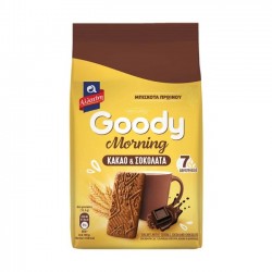 ΑΛΛΑΤΙΝΗ GOODY 160G ΜΠΙΣΚΟΤΑ ΚΑΚΑΟ & ΣΟΚΟΛΑΤΑ