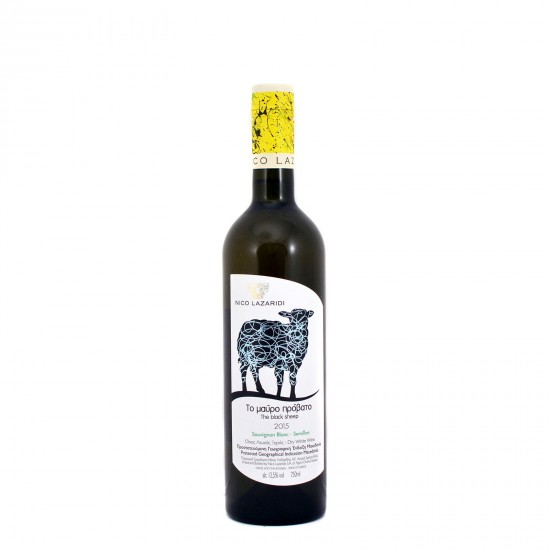 ΜΑΥΡΟ ΠΡΟΒΑΤΟ 750ML ΛΕΥΚΟ SAUVIGNON BLANC