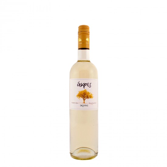 ΣΚΟΥΡΑΣ ΑΚΡΕΣ 750ML ΛΕΥΚΟΣ ΟΙΝΟΣ