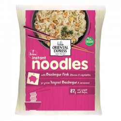(-25%)ORIENTAL EXPRESS 87G INSTANT NOODLES ΧΟΙΡΙΝΟ BBQ 3'