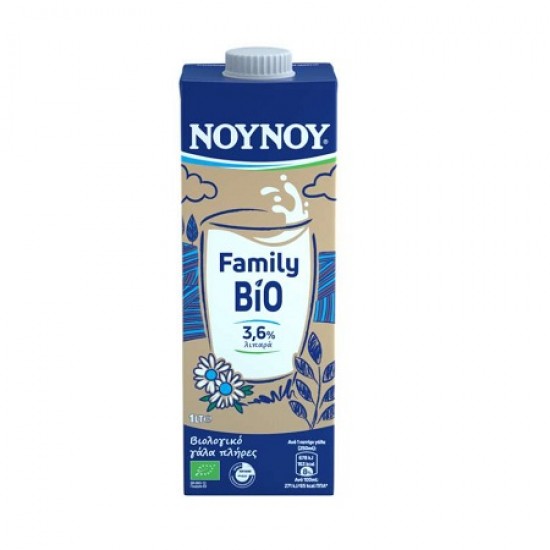 ΝΟΥΝΟΥ 1L FAMILY BIO ΑΓΕΛΑΔΙΝΟ ΓΑΛΑ ΠΛΗΡΕΣ 3,6% ΛΙΠ