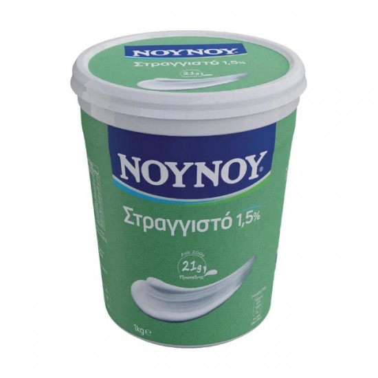 ΝΟΥΝΟΥ 1KG ΓΙΑΟΥΡΤΙ ΣΤΡΑΓΓΙΣΤΟ 1,5%