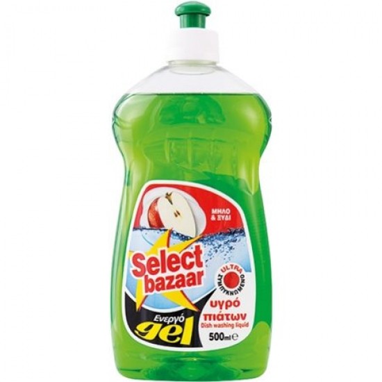BAZAAR 500ML GEL ΠΙΑΤΩΝ ΜΗΛΟ / ΞΥΔΙ