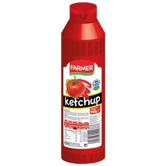 (-15%)FARMER 540G KETCHUP ΣΩΛΗΝΑΣ