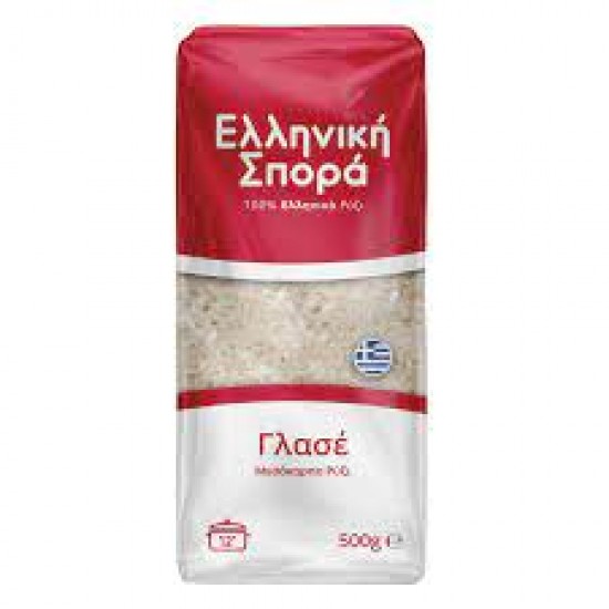 ΕΛΛΗΝΙΚΗ ΣΠΟΡΑ 500G ΡΥΖΙ ΓΛΑΣΕ