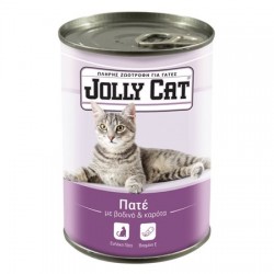 JOLLY CAT 400G ΓΑΤΑΣ ΠΑΤΕ ΒΟΔΙΝΟ-ΚΑΡΟΤΑ /EASY OPEN JOLLY CAT 400G ΓΑΤΑΣ ΠΑΤΕ ΒΟΔΙΝΟ-ΚΑΡΟΤΑ /EASY OPEN