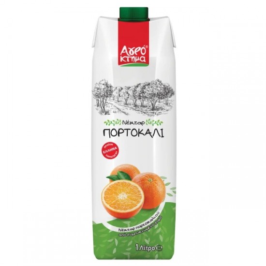ΑΓΡΟΚΤΗΜΑ 1L ΝΕΚΤΑΡ ΠΟΡΤΟΚΑΛΙ