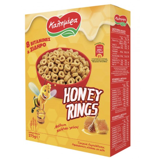 ΚΑΛΗΜΕΡΑ 375G HAPPY HONEY RINGS