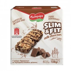 ΚΑΛΗΜΕΡΑ 23Gx6 EAT & FIT BARS ΜΕ ΣΟΚΟΛΑΤΑ ΓΑΛΑΚΤΟΣ