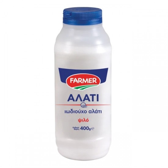 FARMER 400G ΑΛΑΤΙ ΨΙΛΟ / ΠΛΑΣΤΙΚΗ ΦΙΑΛΗ