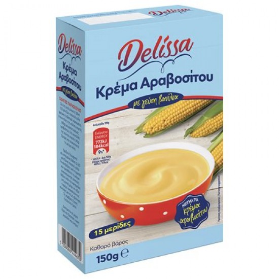 DELISSA 150G ΚΡΕΜΑ ΑΡΑΒΟΣΙΤΟΥ ΒΑΝΙΛΙΑ