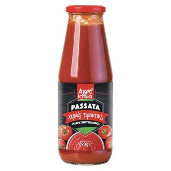 ΑΓΡΟΚΤΗΜΑ 690G ΤΟΜΑΤΑ PASSATA / ΓΥΑΛΙΝΟ