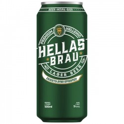 (-18%)HELLAS BRAU 500ML ΜΠΥΡΑ 5% vol /ΚΟΥΤΙ