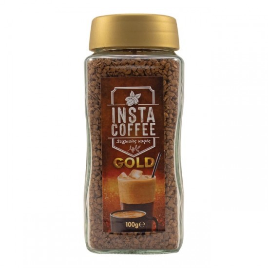 INSTACOFFEE 100G ΣΤΙΓΜΙΑΙΟΣ ΚΑΦΕΣ GOLD