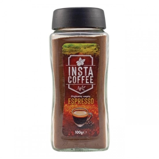 INSTACOFFEE 100G ΣΤΙΓΜΙΑΙΟΣ ΚΑΦΕΣ ESPRESSO
