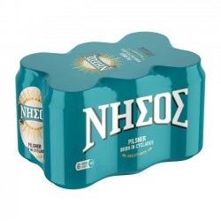 ΝΗΣΟΣ 330MLx6 ΜΠΥΡΑ PILSNER /KOYTI