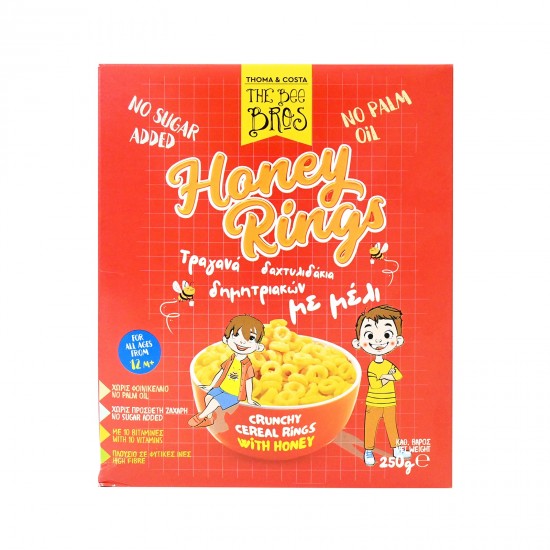 THE BEE BROS 250G HONEY RINGS ΔΗΜΗΤΡΙΑΚΆ ΠΑΙΔΙΚΆ +12 ΜΗΝΩΝ