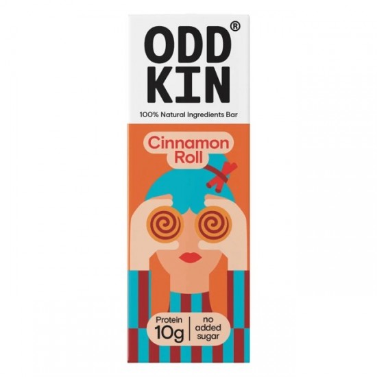 ODDKIN 50G BARS CINNAMON ROLL