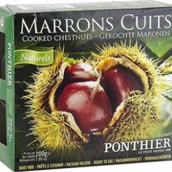 Κάστανα Προβρασμένα Γαλλίας 200gr (Συσκευασμένα)