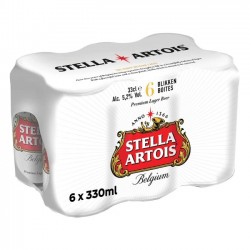 STELLA ARTOIS 330MLx6 ΜΠΥΡΑ ΚΟΥΤΙ