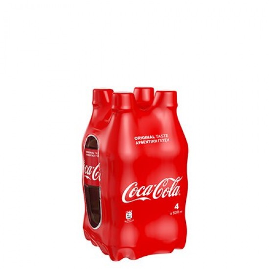 COCA COLA 500MLx4  PET