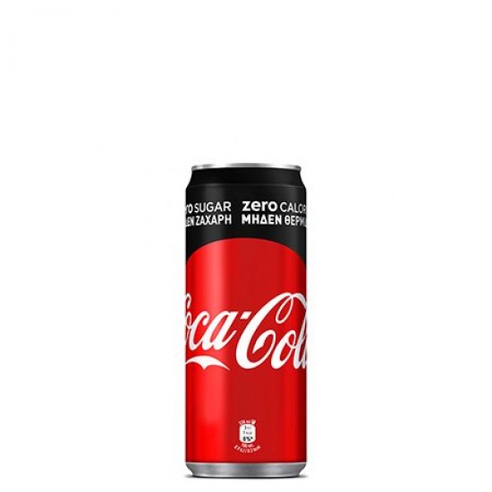 COCA COLA ZERO 330ML SLEEK