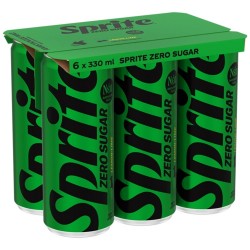 SPRITE ZERO 330MLx6 SLEEK KC