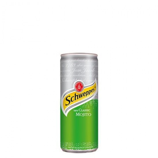 SCHWEPPES 330ML MOJITO SLEEK