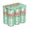 --COCA COLA 330MLx6 ΜΕ ΣΤΕΒΙΑ SLEEK KC