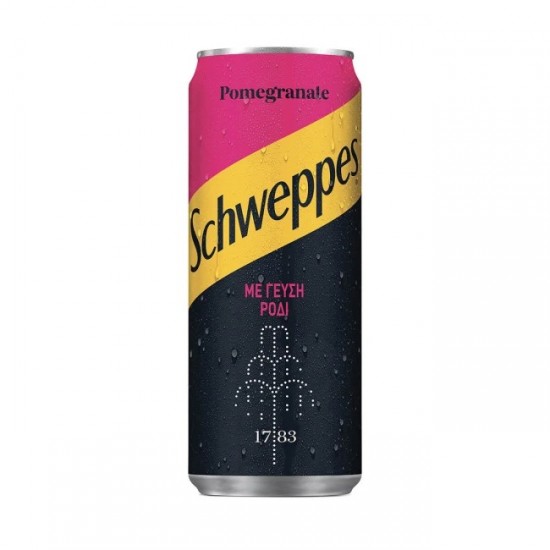 SCHWEPPES 330ML POMEGRANATE SLEEK