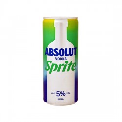 SPRITE ABSOLUT VODKA 250ML