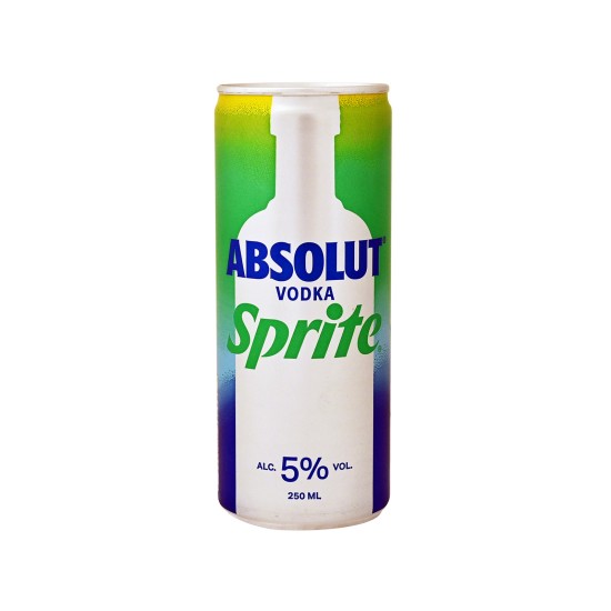 SPRITE ABSOLUT VODKA 250ML