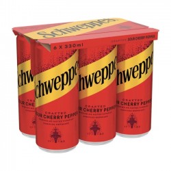 SCHWEPPES 330MLx6 SOUR CHERRY PEPPER