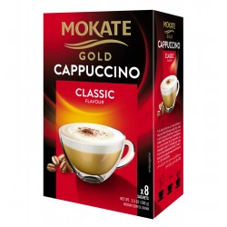 MOKATE ΚΑΠΟΥΤΣΙΝΟ ΚΑΦΕΣ 100GR(12,5GRX8) GOLD CLASSIC