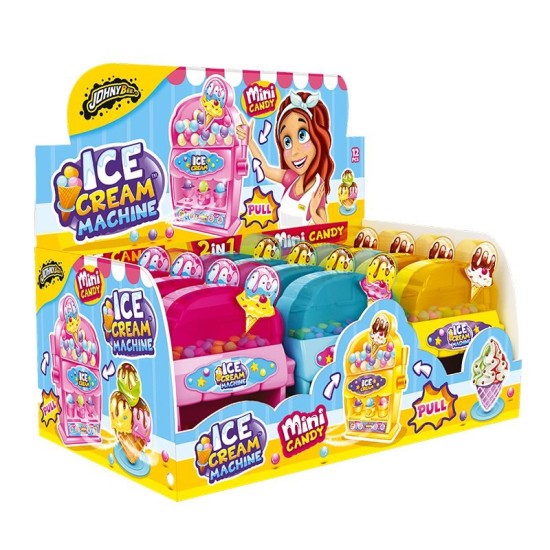 JOHNY BEE ICE CREAM MACHINE ΚΑΡΑΜΕΛΑΚΙΑ+ΠΑΙΧΝΙΔΙ