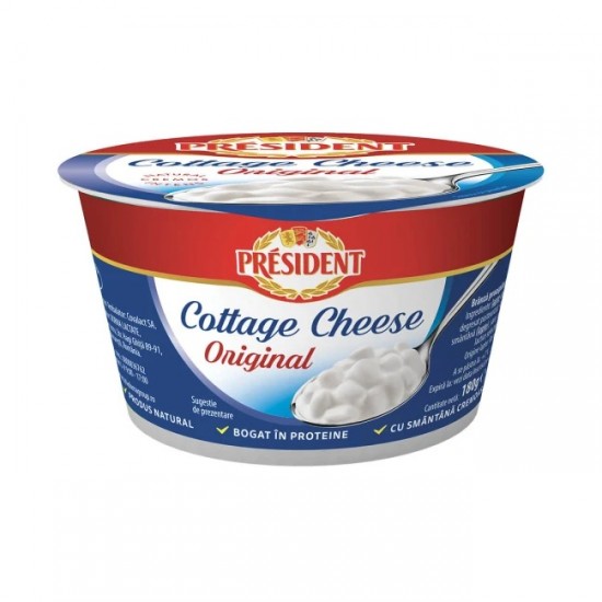 (-10%)PRESIDENT 180G COTTAGE CHEESE