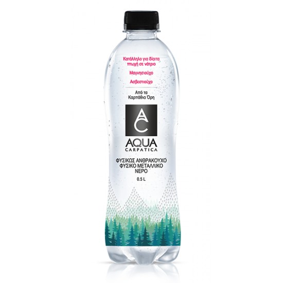 AQUA CARPATICA ΝΕΡΑ ΜΕΤΑΛΙΚΟ 0,5LT