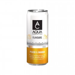 AQUA CARPATICA 330ML PEACH & MANGO