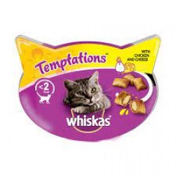 WHISKAS 60G TEMPTATION CHICKEN & CHEESE WHISKAS 60G TEMPTATION CHICKEN & CHEESE