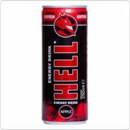 HELL 250ML ENERGY DRINK ZERO