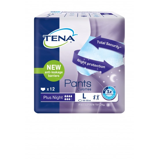 (-42%)--TENA PANTS PLUS NIGHT 12-ΤΜΧ ΕΣΩΡ. ΜΙΑΣ ΧΡΗΣΗΣ LARGE